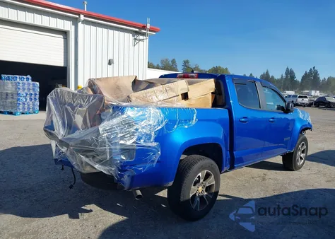 2018 Chevrolet Colorado Z71 from USA, damaged, VIN 1GCGTDEN9J1115922